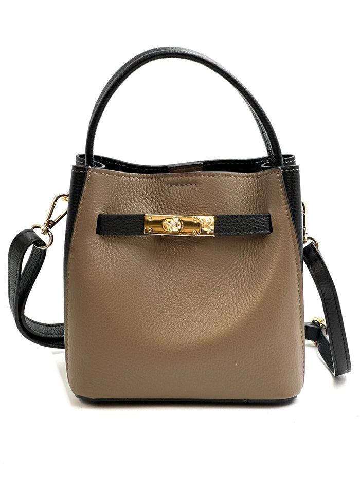 Dark Taupe/Black