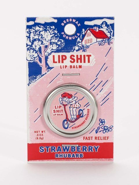 Lip Shit Strawberry Rhubarb