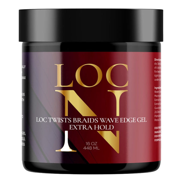 LOC N Loc Twists Braids Wave Edge Gel [Extra Hold] (16oz)