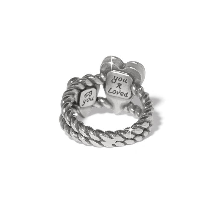 Love Messages You R  Loved Ring/Blue