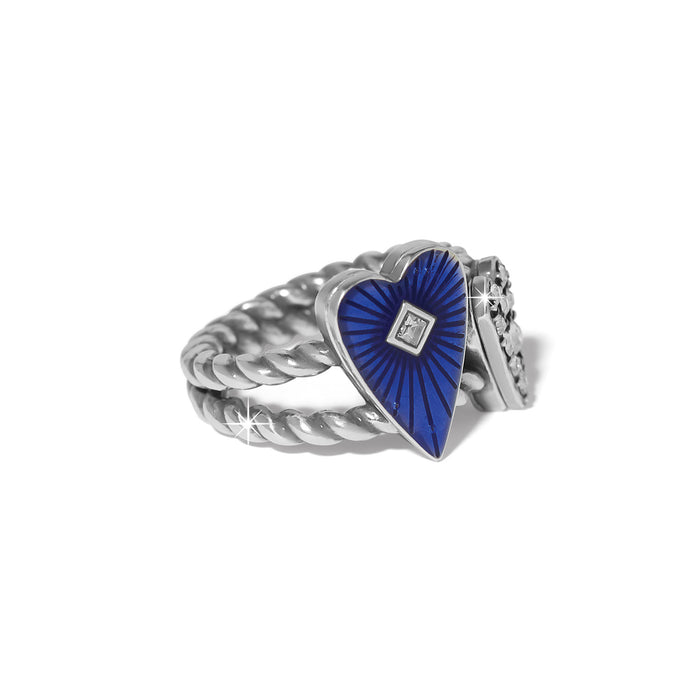 Love Messages You R  Loved Ring/Blue