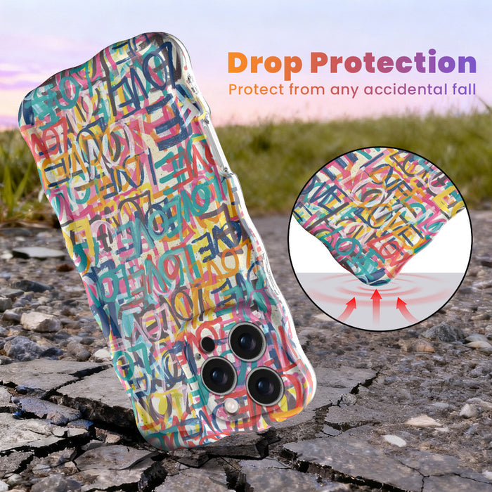 Love Riot Wavy Luxe MagSafe Case for iPhone