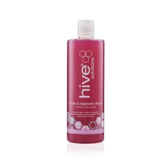 HIVE OF BEAUTY Lychee &amp; Raspberry Drizzle Soak 400ml