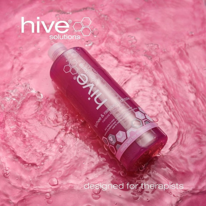 HIVE OF BEAUTY Lychee &amp; Raspberry Drizzle Soak 400ml
