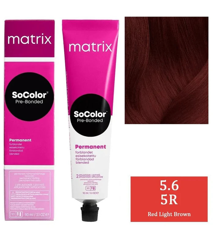 Matrix SOCOLOR 5.6 5R (Red Light Brown)