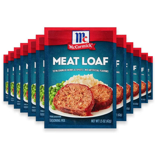 McCormick Meat Loaf Seasoning - 1.5 oz - 12 Pack