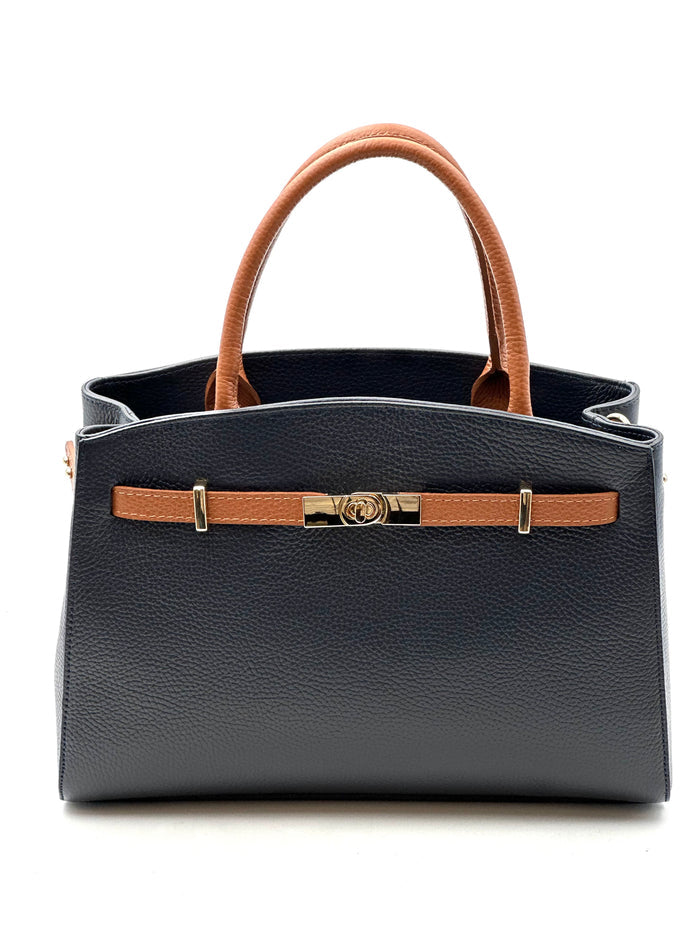Midnight Blue / Dark Tan