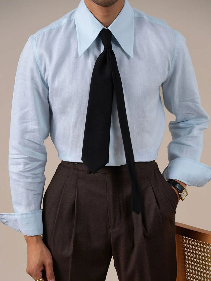 Men's Breathable Linen Shirt BRABION