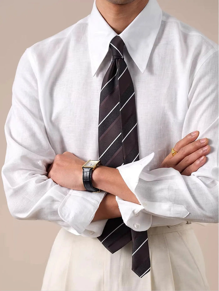 Men's Breathable Linen Shirt BRABION