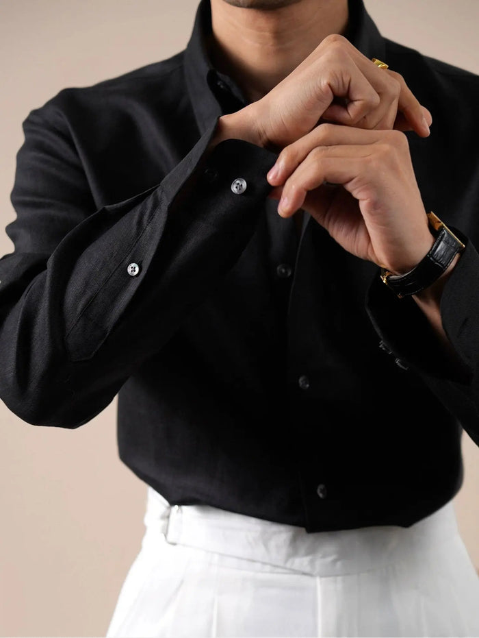 Men's Breathable Linen Shirt BRABION