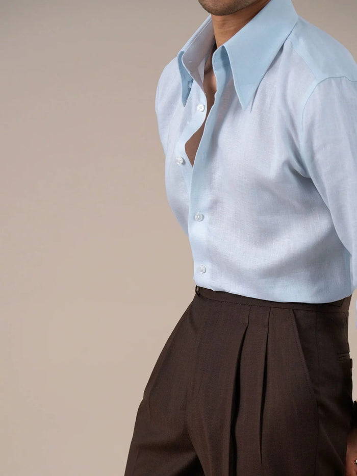 Men's Breathable Linen Shirt BRABION