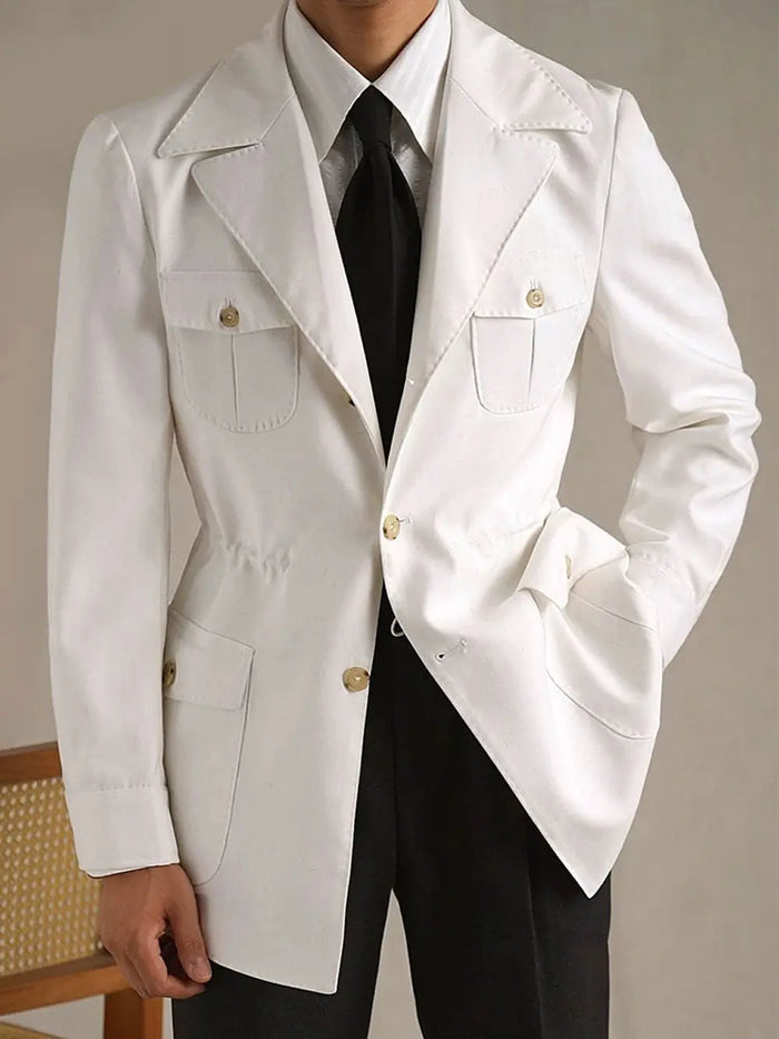 Men's Linen Breathable Hunting Jacket - BRABION