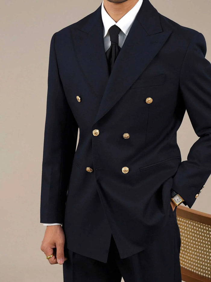 Men's Metal Buckle Blazer BRABION