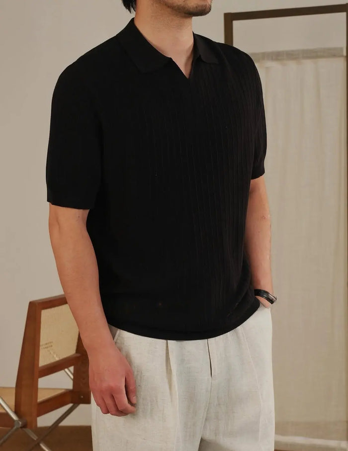 Napoli Linen Knitted Polo