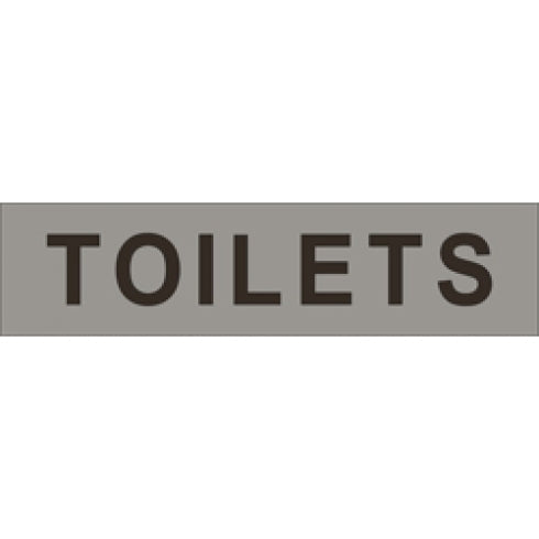 Metlam ML16051 Sign Toilets (No Symbol or Braille)