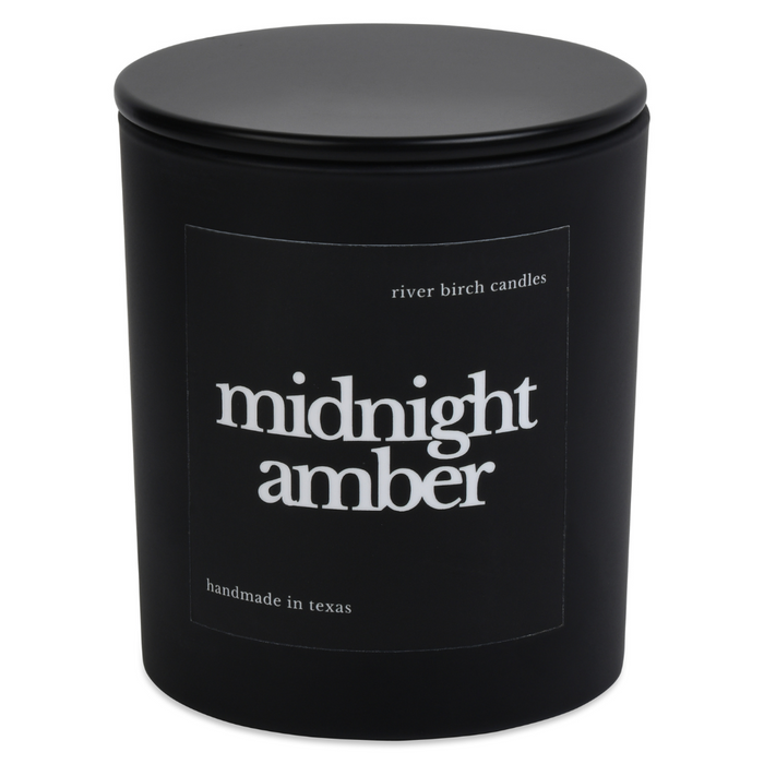 Midnight Amber  - 10 oz Black Jar