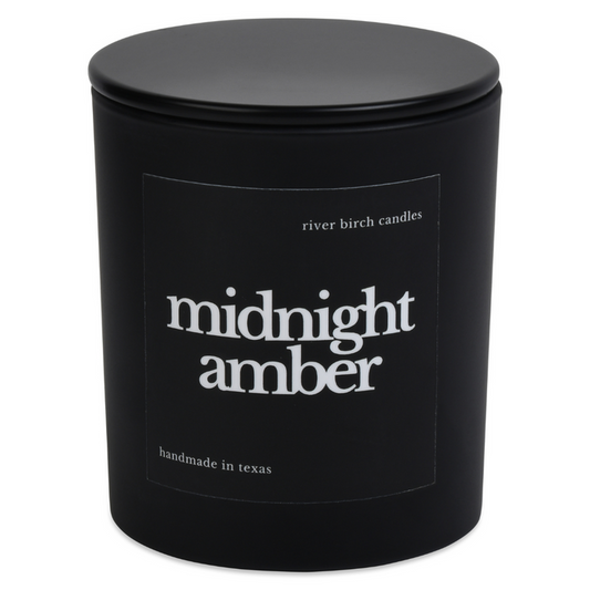Midnight Amber  - 10 oz Black Jar