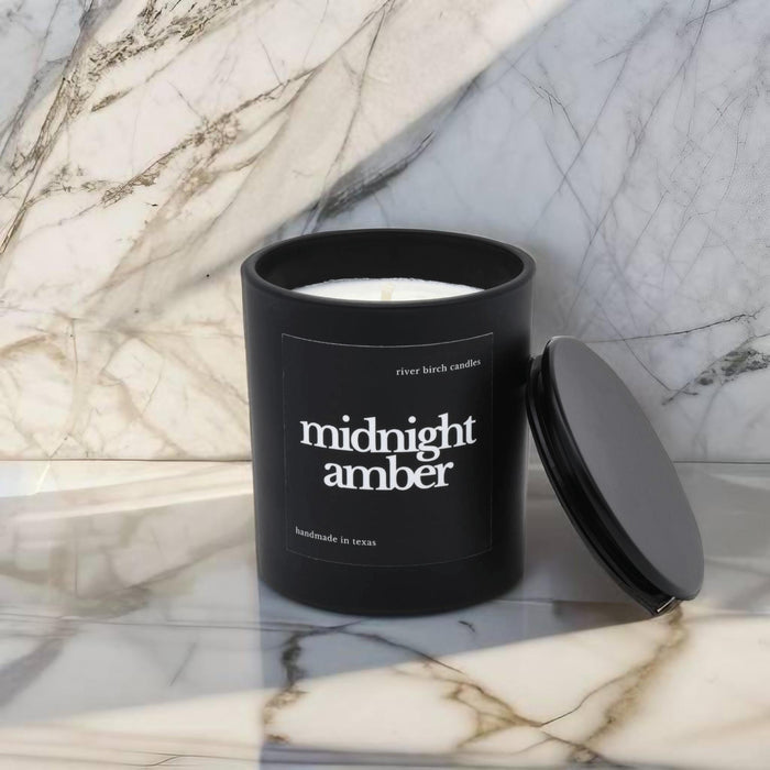 Midnight Amber  - 10 oz Black Jar