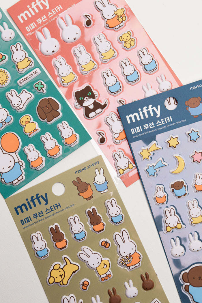 Miffy Puffy Sticker Sheet