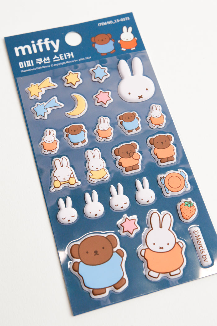 Miffy Puffy Sticker Sheet