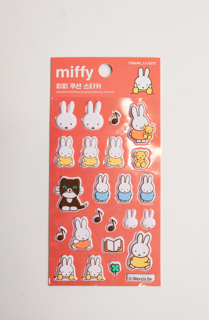 Miffy Puffy Sticker Sheet