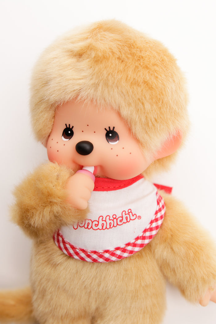 Monchhichi Classic Beige Boy Doll Plush
