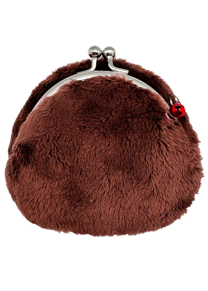Monchhichi Face Plush Coin Purse