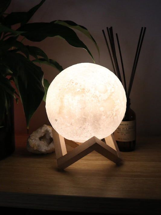 Moon Lamp 15cm With Remote | One Colour-Image 1