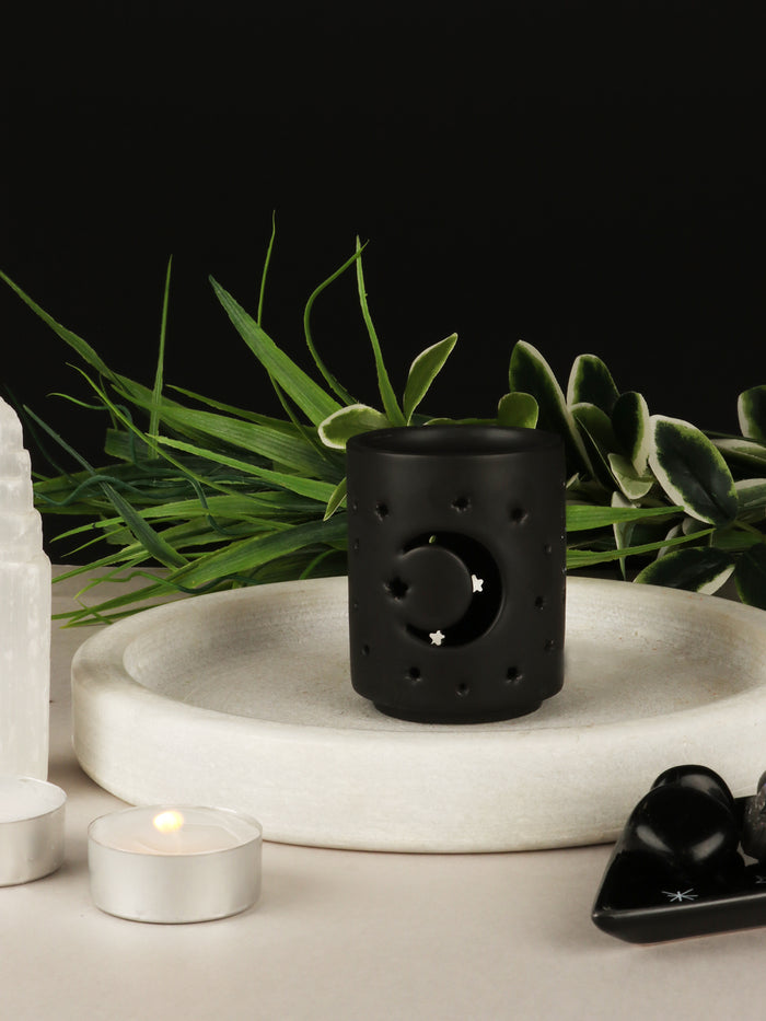 Mystical Moon Tealight Holder | One Colour-Image 1