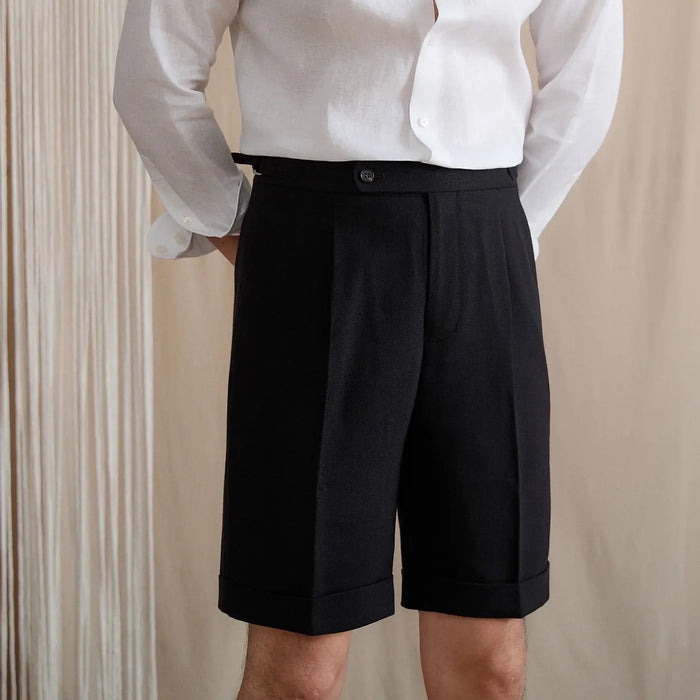 Naples Pleated High-Rise Shorts BRABION