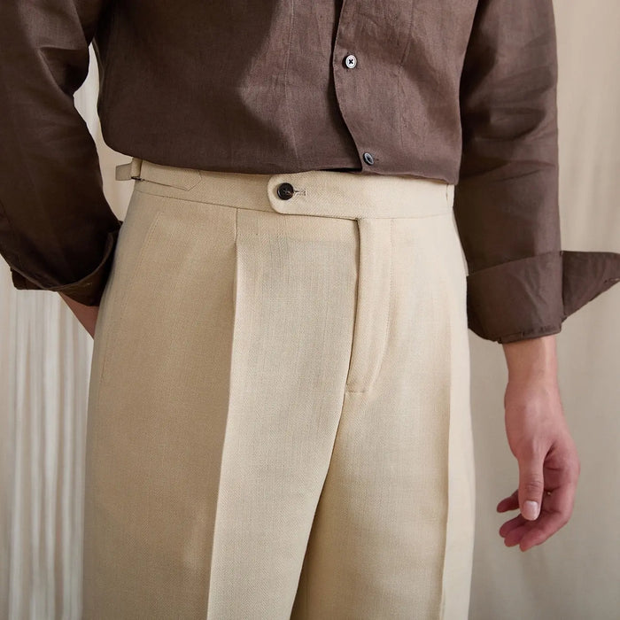 Naples Pleated High-Rise Shorts BRABION