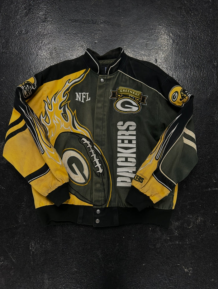 NASCAR GREEN BAY PACKERS JACKET (PRE-OWNED)