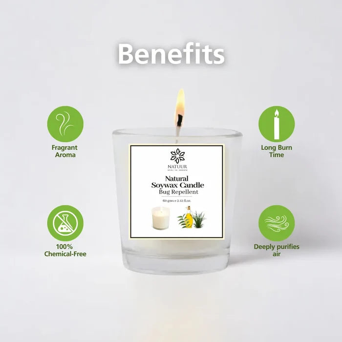 Natuur's Bug Repellent Soy Wax Candle
