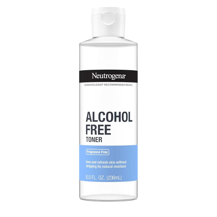 Neutrogena Alcohol-Free Facial Toner - 8 oz - 12 Pack