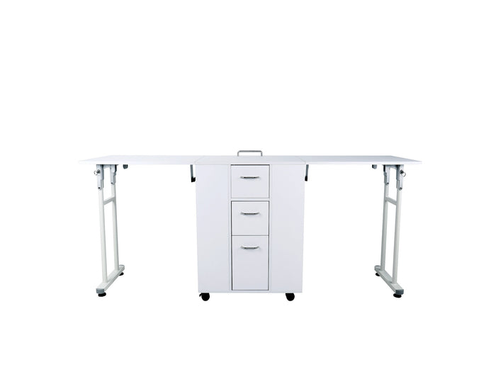 NINA Folding manicure station Nail Desk Double Size