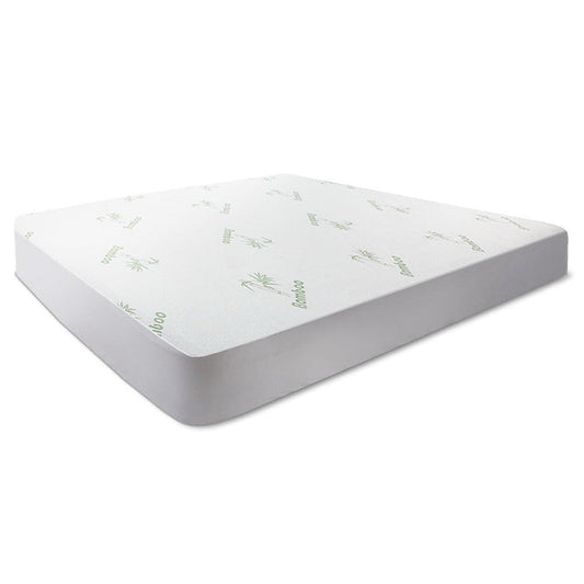 NNEDSZ Bedding Giselle Bedding Bamboo Mattress Protector Single-0