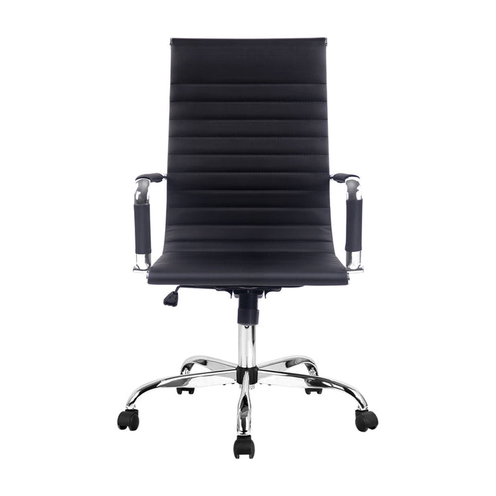 NNEDSZ Gaming Office Chair Computer Desk Chairs Home Work Study Black High Back-1
