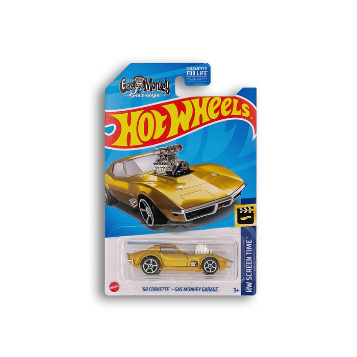 Official Gas Monkey Garage '68 Corvette Hot Wheels Collectible