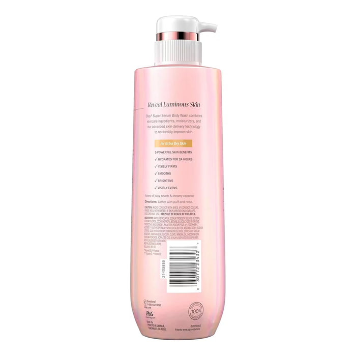 Olay Super Serum Extra Dry Skin Body Wash - 20 oz - 4 Pack