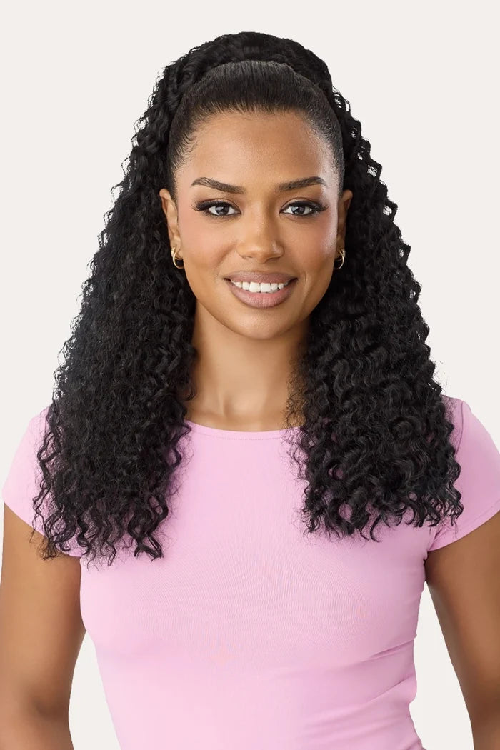 OUTRE PRETTY QUICK DRAWSTRING PONYTAIL 24" – LILLA OUTRE