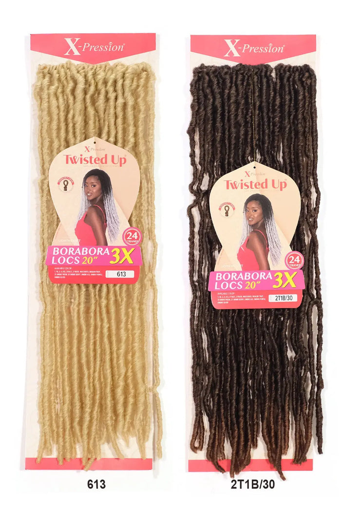 OUTRE X-PRESSION TWISTED UP 3X BORABORA LOCS 20" OUTRE