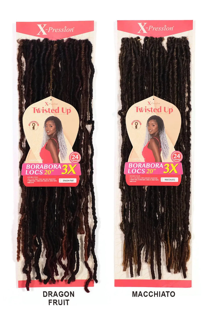 OUTRE X-PRESSION TWISTED UP 3X BORABORA LOCS 20" OUTRE