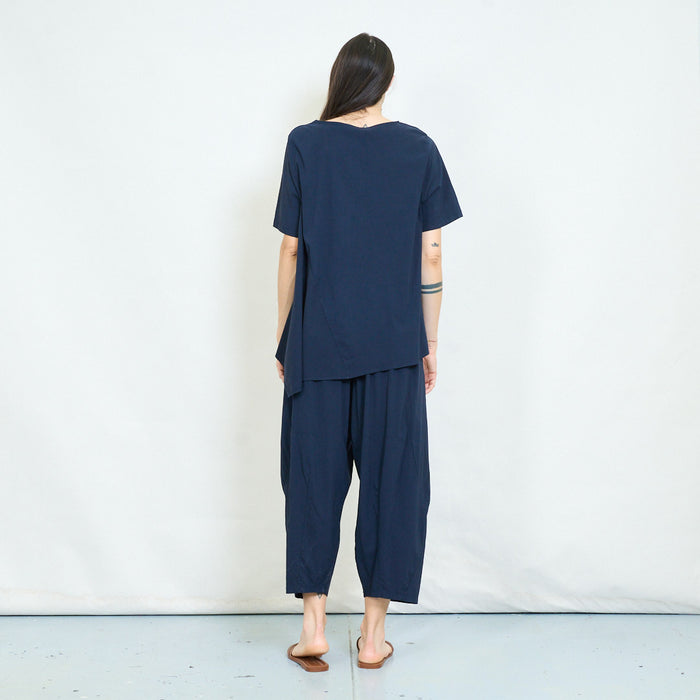 Oversized asymmetric seam top wholesale