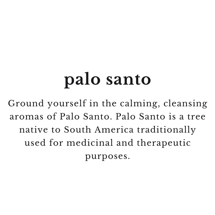 Palo Santo - 10 oz Black Jar