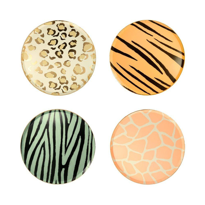Paper Plate - Safari Animal Print