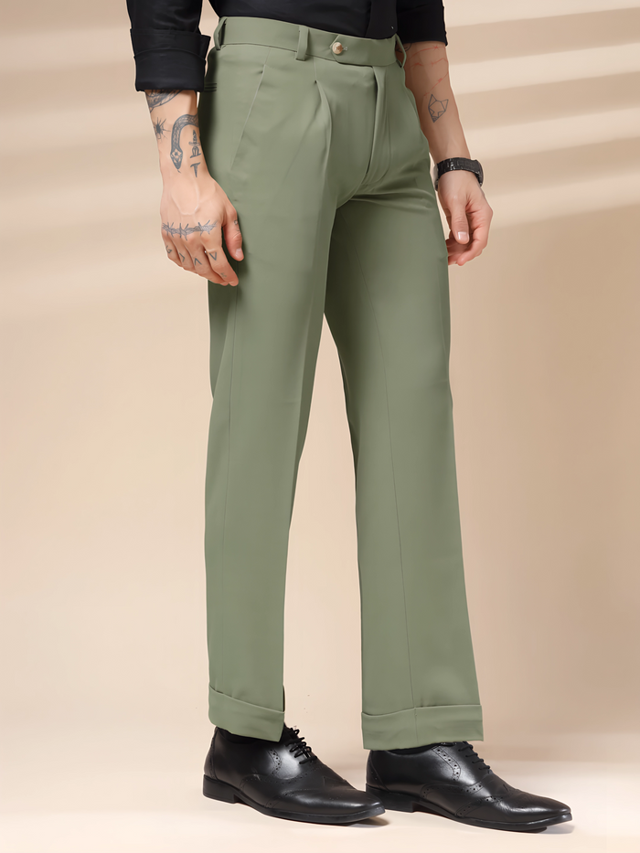 Pebble Men Pleated Trouser by ITALIAN VEGA®