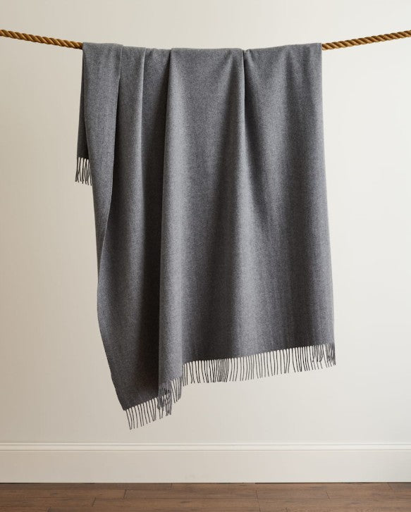 Pendleton© 5th Avenue Merino Fringed Throw
