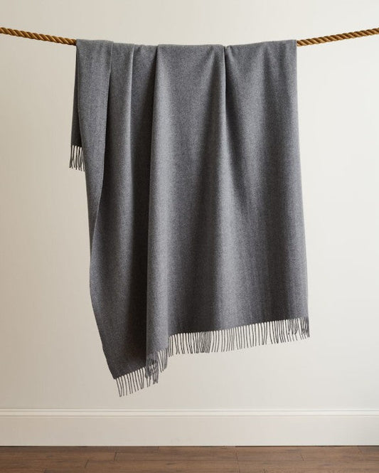 Pendleton© 5th Avenue Merino Fringed Throw