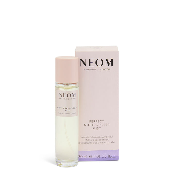 NEOM perfect night's sleep mist 30ml and box