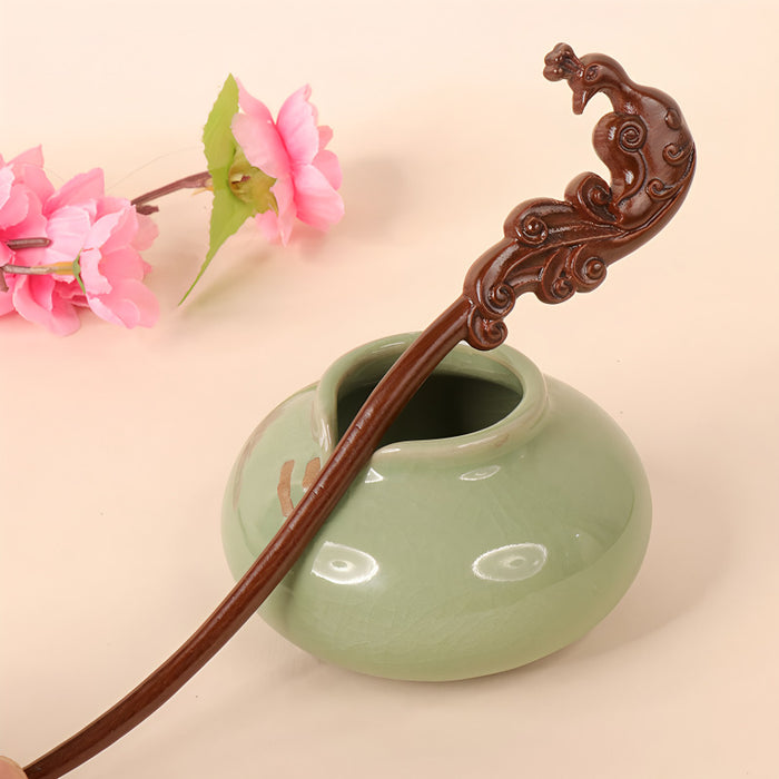 PF100 - 18cm Lacewood Hair Sticks - Wholesale